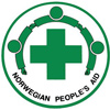 Logo for Norwegian Peoples Aid English